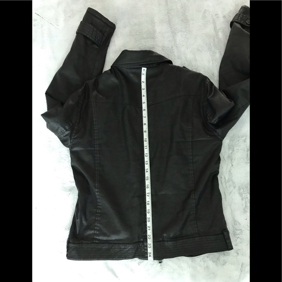 John Varvatos Asymmetrical Coated Jacket - Picture 11 of 14